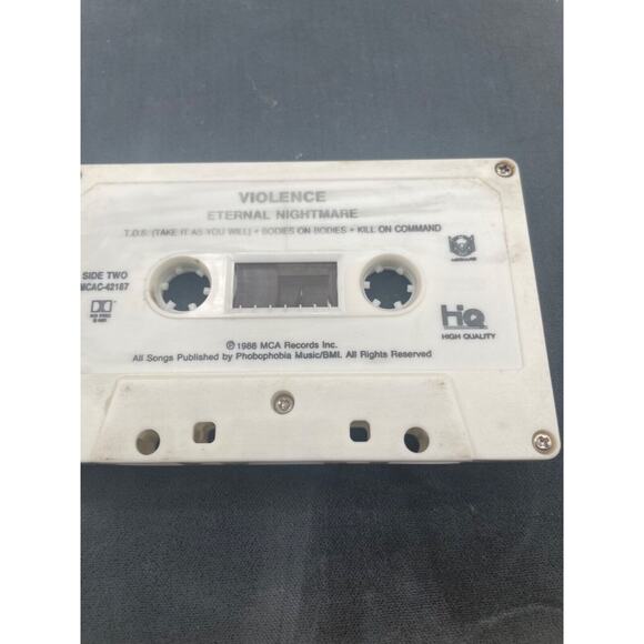 Violence Eternal Nightmare Cassette - Picture 4 of 4